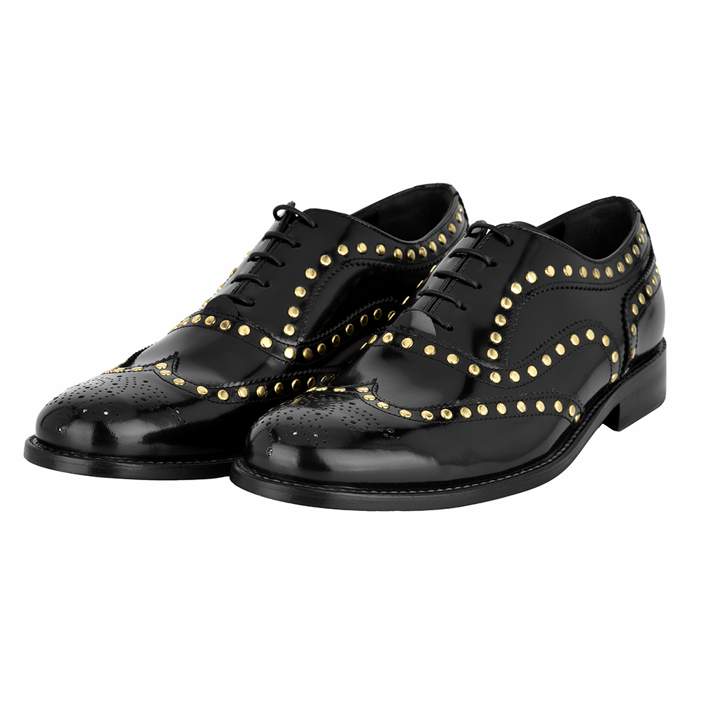 Scarpa Vintage Uomo Borchie - art. 6060 - Louis Keyton Shoes