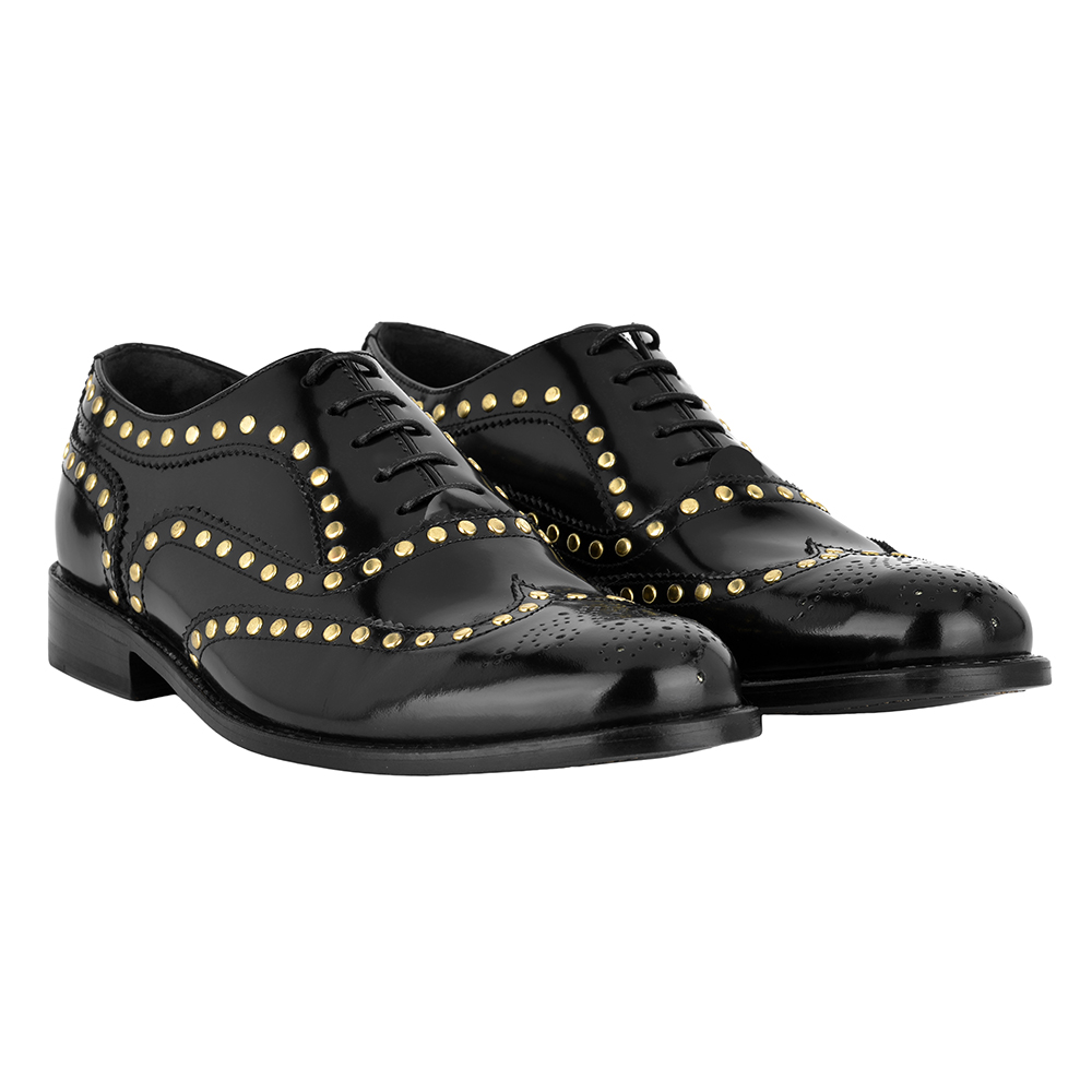 Scarpa Vintage Uomo Borchie - art. 6060 - Louis Keyton Shoes