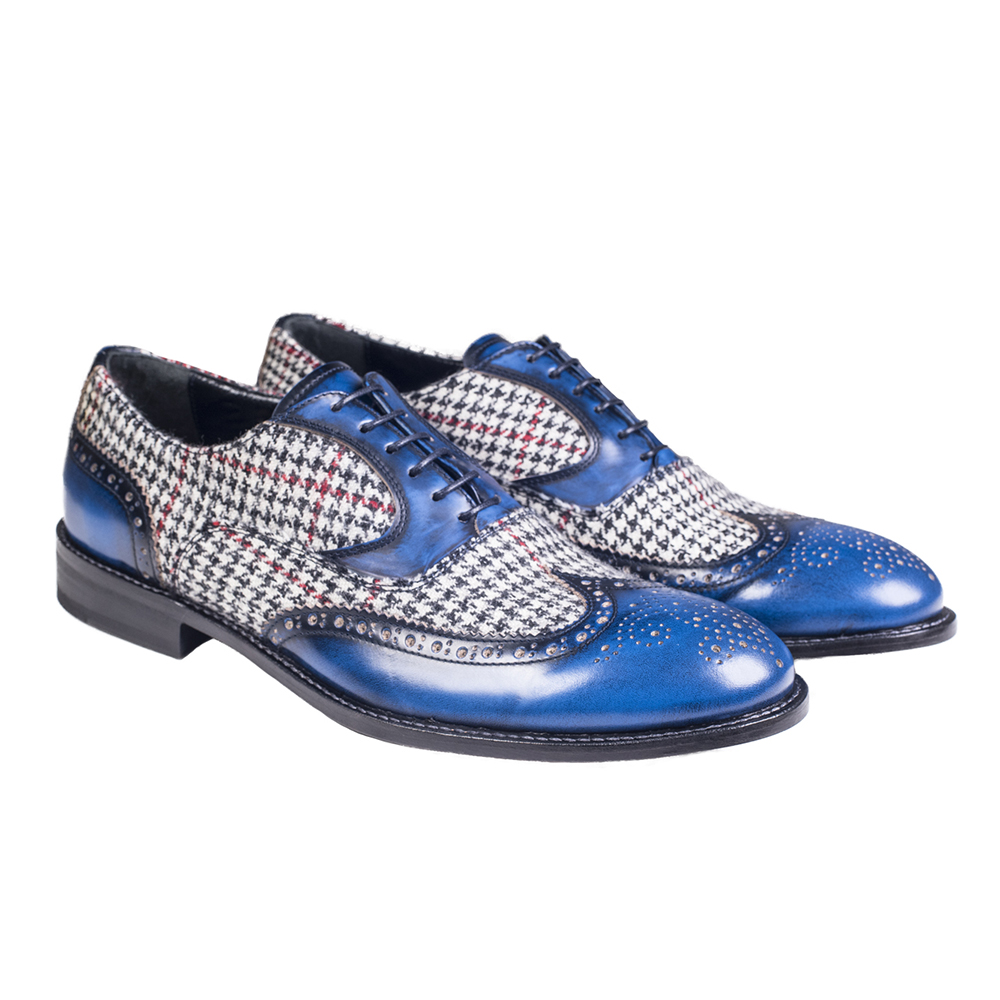 scarpe uomo eleganti blu